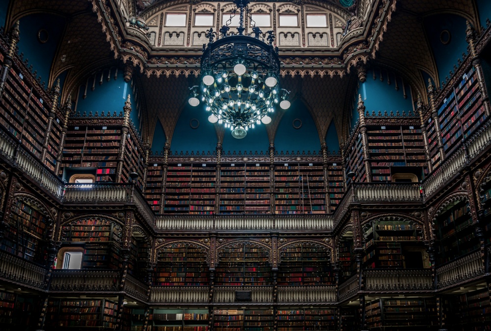 The Royal Portuguese Library, Rio de Janeiro, Brazil