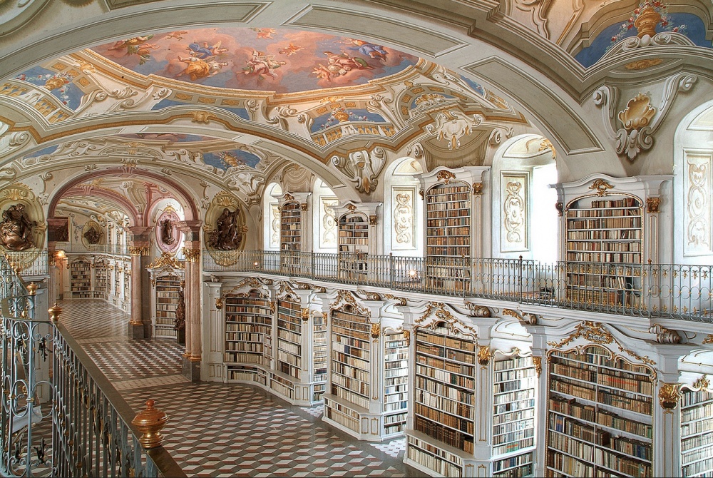 Admont Abbey Library, Admont, Austria
