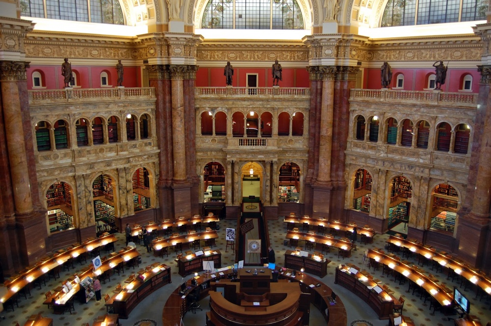 The Library of Congress, Washington, USA