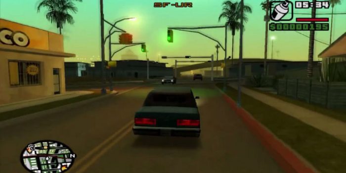 2004. Grand Theft Auto: San Andreas (Playstation 2)