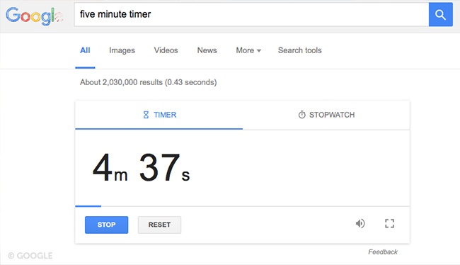 google-timer