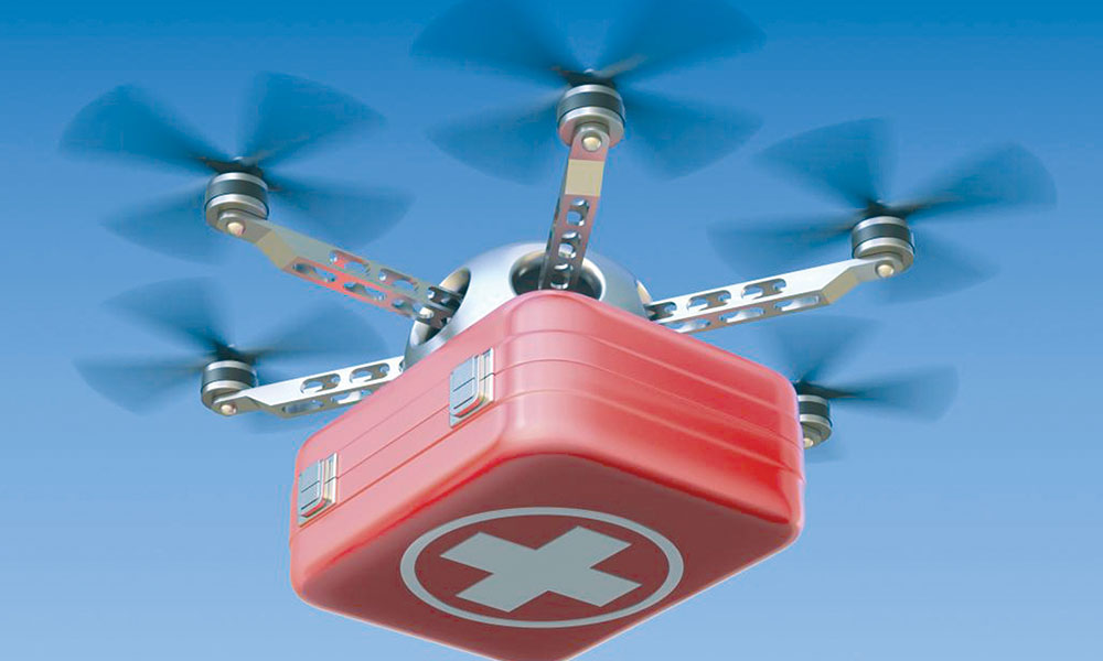 dronovi bi mogli koristiti u pružanju hitne medicinske pomoći