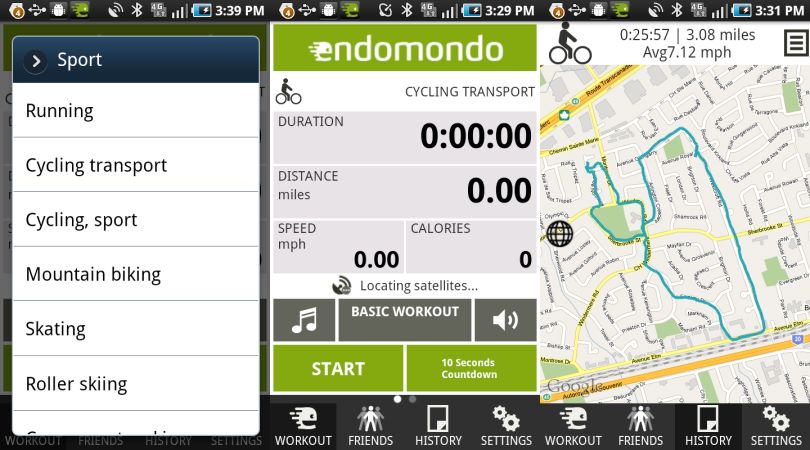 Android aplikacije za treniranje
