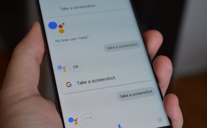Kako uslikati ekran na Samsung S9 i S9 Plus - google assistant