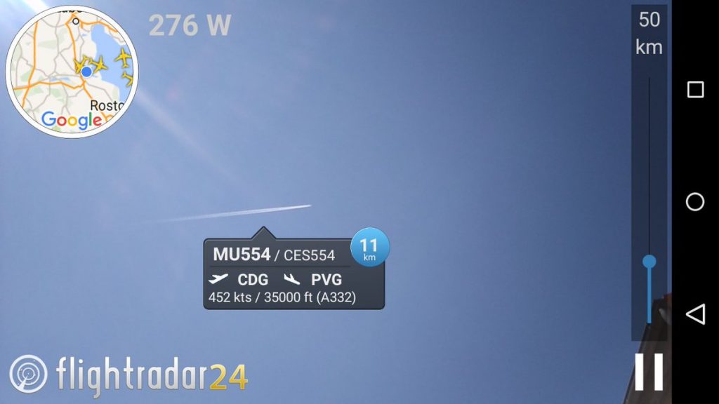 Flight radar aplikacija