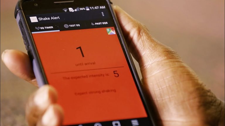 Google omogućio detektor potresa na telefonu