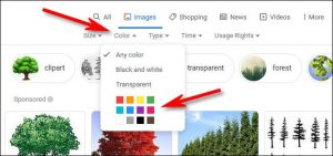 Kako pretraživati slike na Google-u koristeći boju kao filter